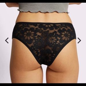 SOLD NWOT Parade Silky Mesh Lace Hip Hugger